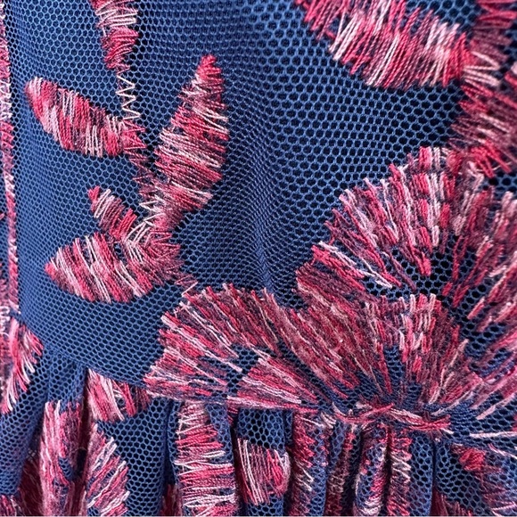 Altard State Embroidered Halter Sleeveless Maxi Dress, Small - Picture 11 of 13